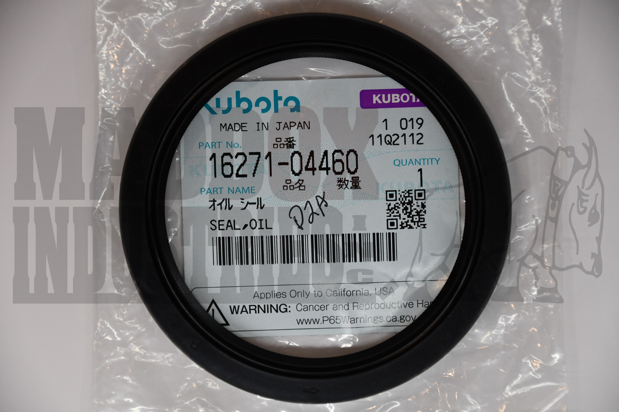 Kubota 16271-04460 Oil Seal